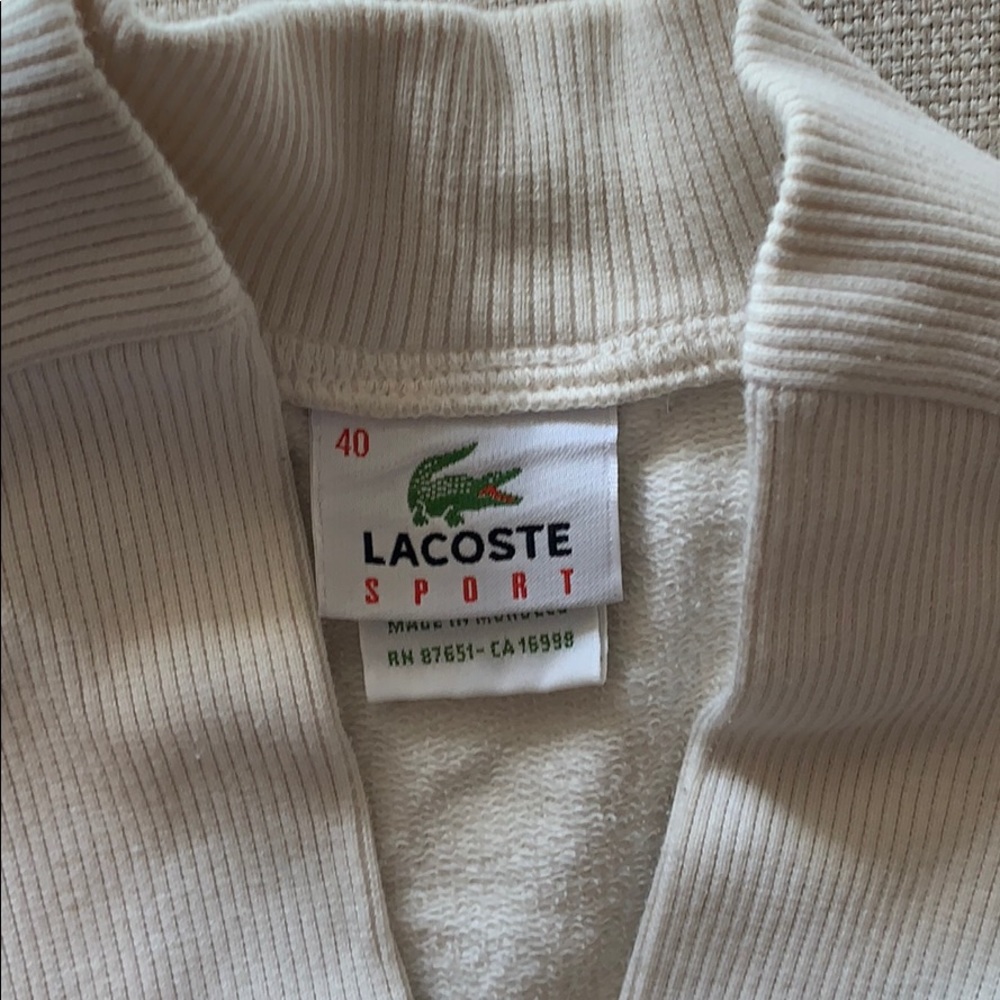 Lacoste Sweatshirt Jacket - Picture 2 of 3